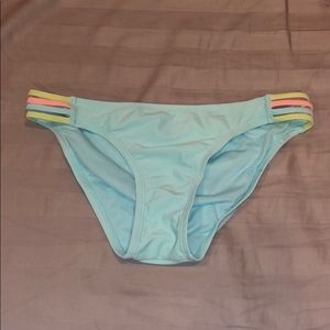 Light Blue Strappy Bikini Bottom